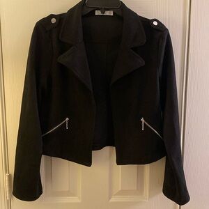 89th + Madison light cropped jacket